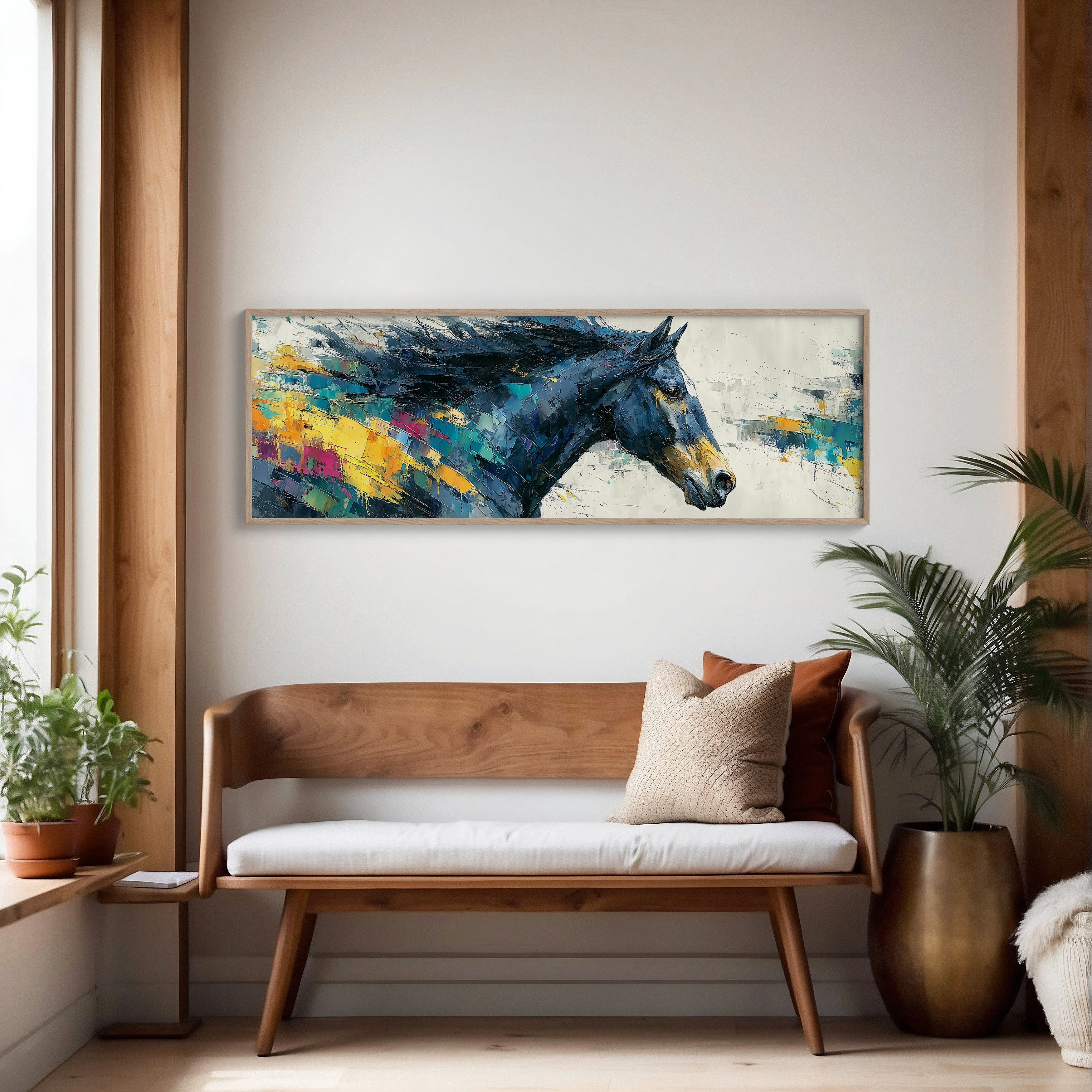 Wild Motion in Painted Color