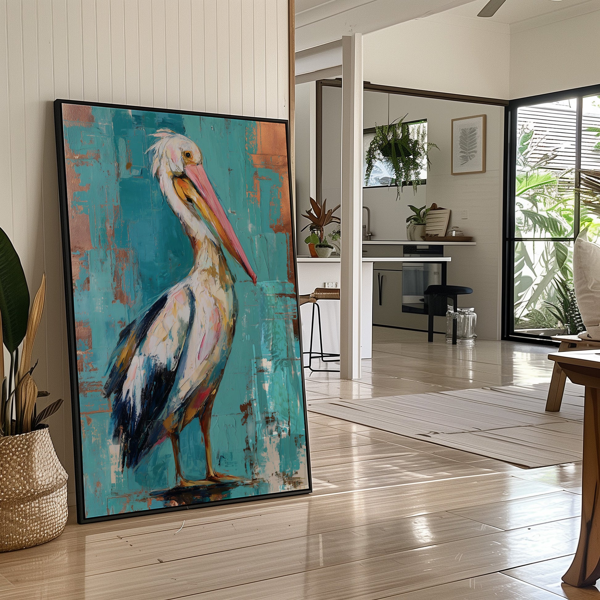 Harbor Sentinel in Turquoise Light