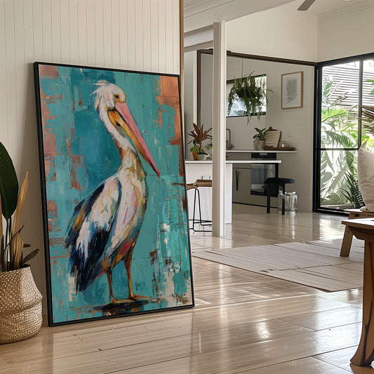 Harbor Sentinel in Turquoise Light