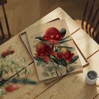Crimson Waratahs in Bloom