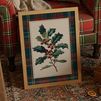 Winter Berries By The Hearth