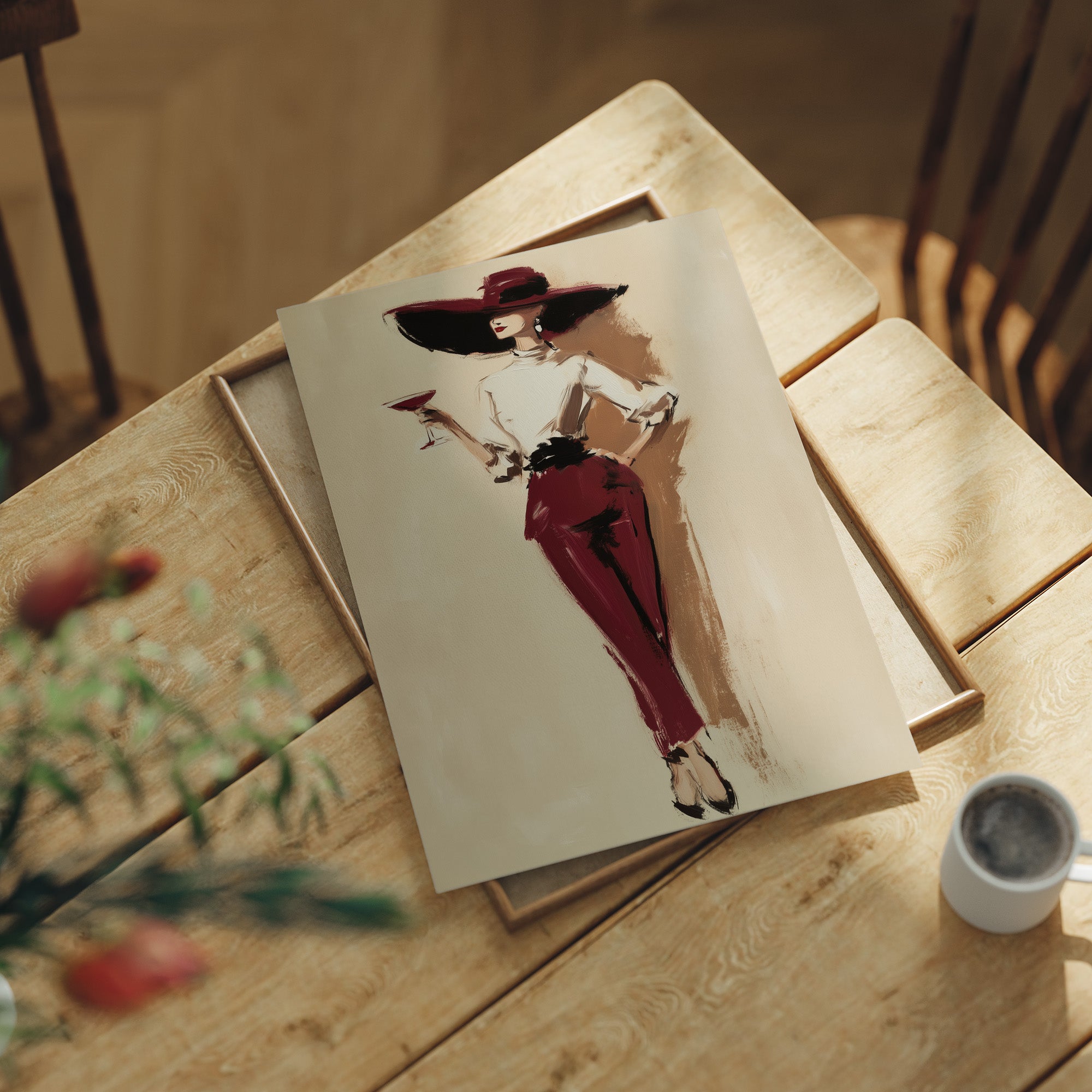 Merlot And A Midnight Hat