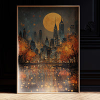 Golden Moon Over Ember City