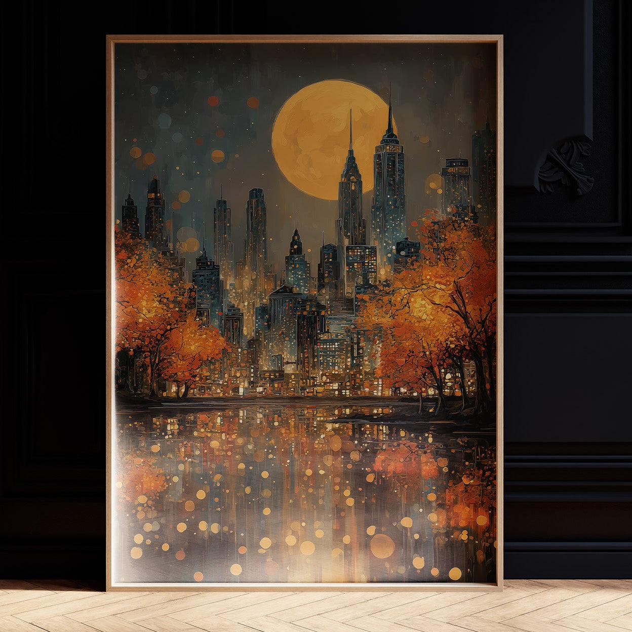 Golden Moon Over Ember City