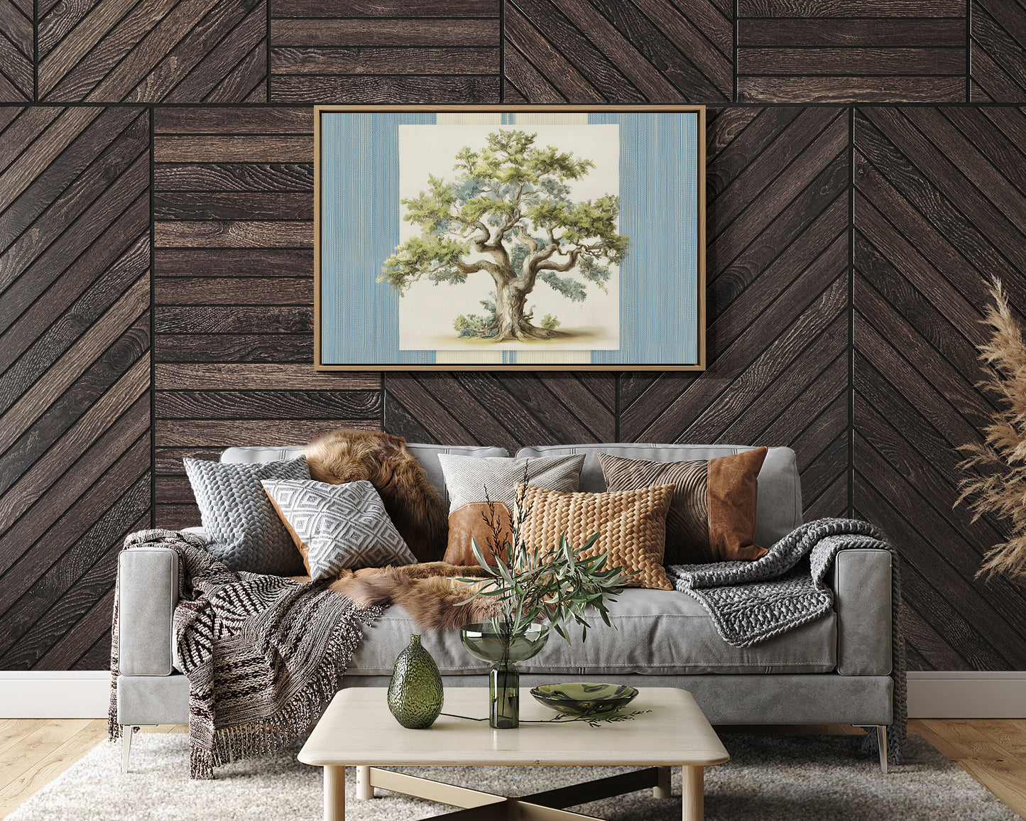Weathered Olive Tree Study