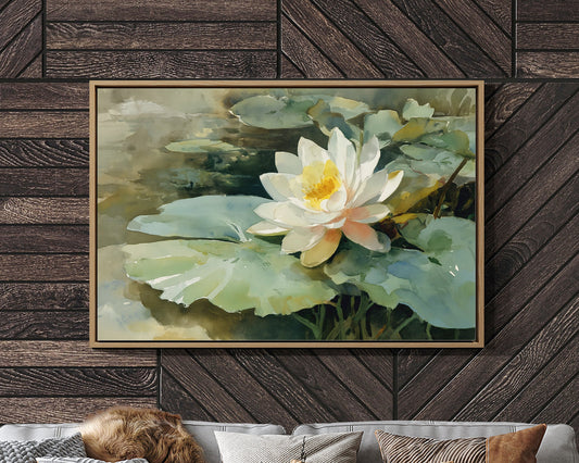 Stillness on the Lily Pond