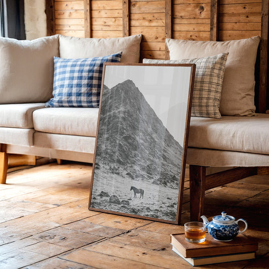 Silence at the Foot of the Peak