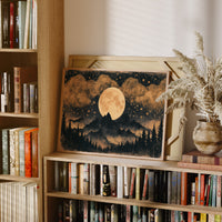 Gold Light Over Sleeping Mountains