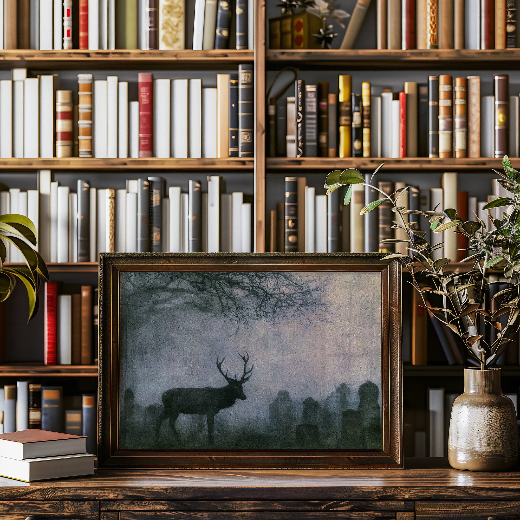 Stag Among the Stones