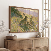 Rabbits, Golden Meadow Light