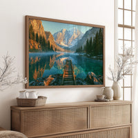 Dock, Alpine Reflection
