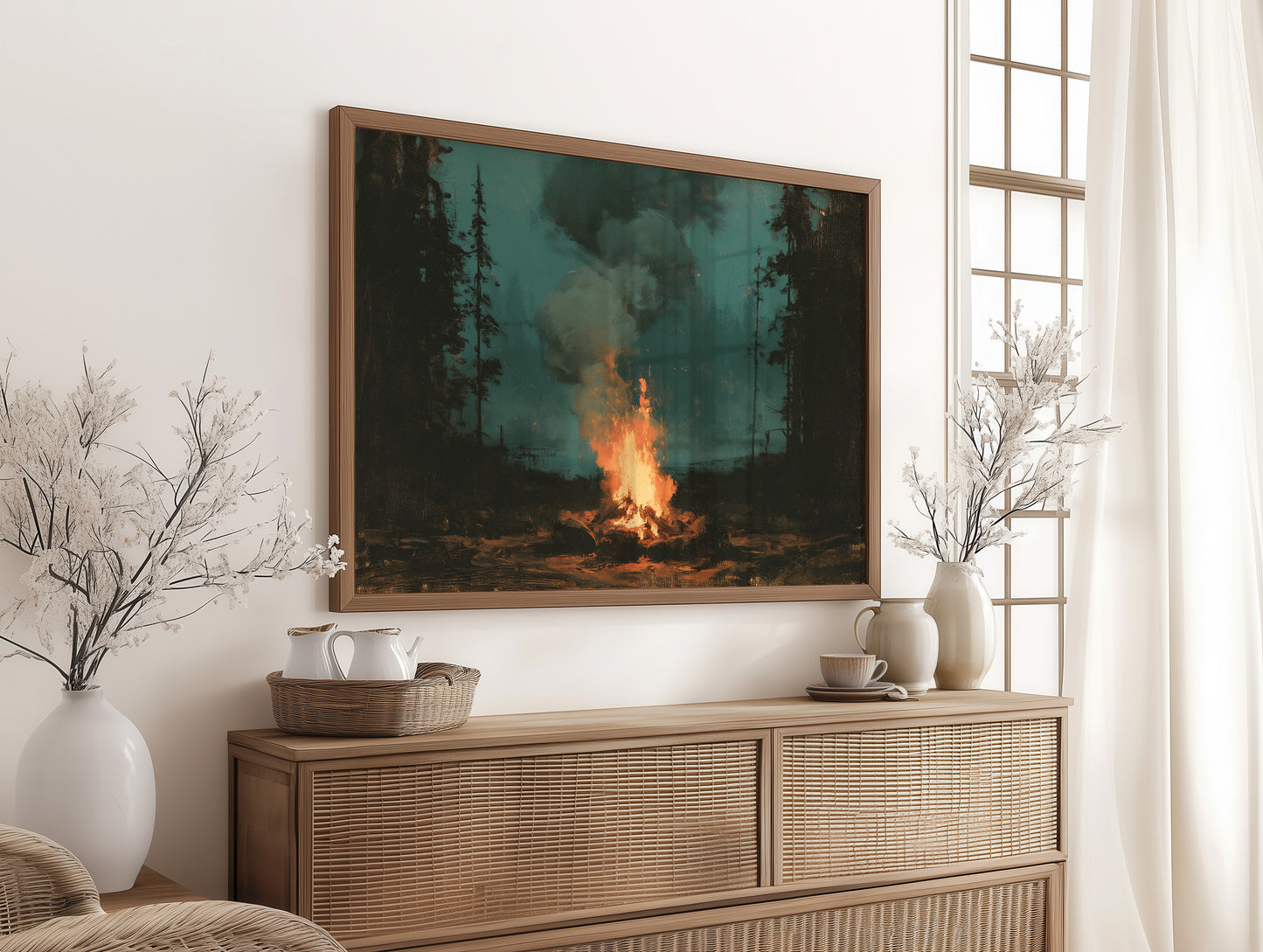 Bonfire, Deep in the Pines