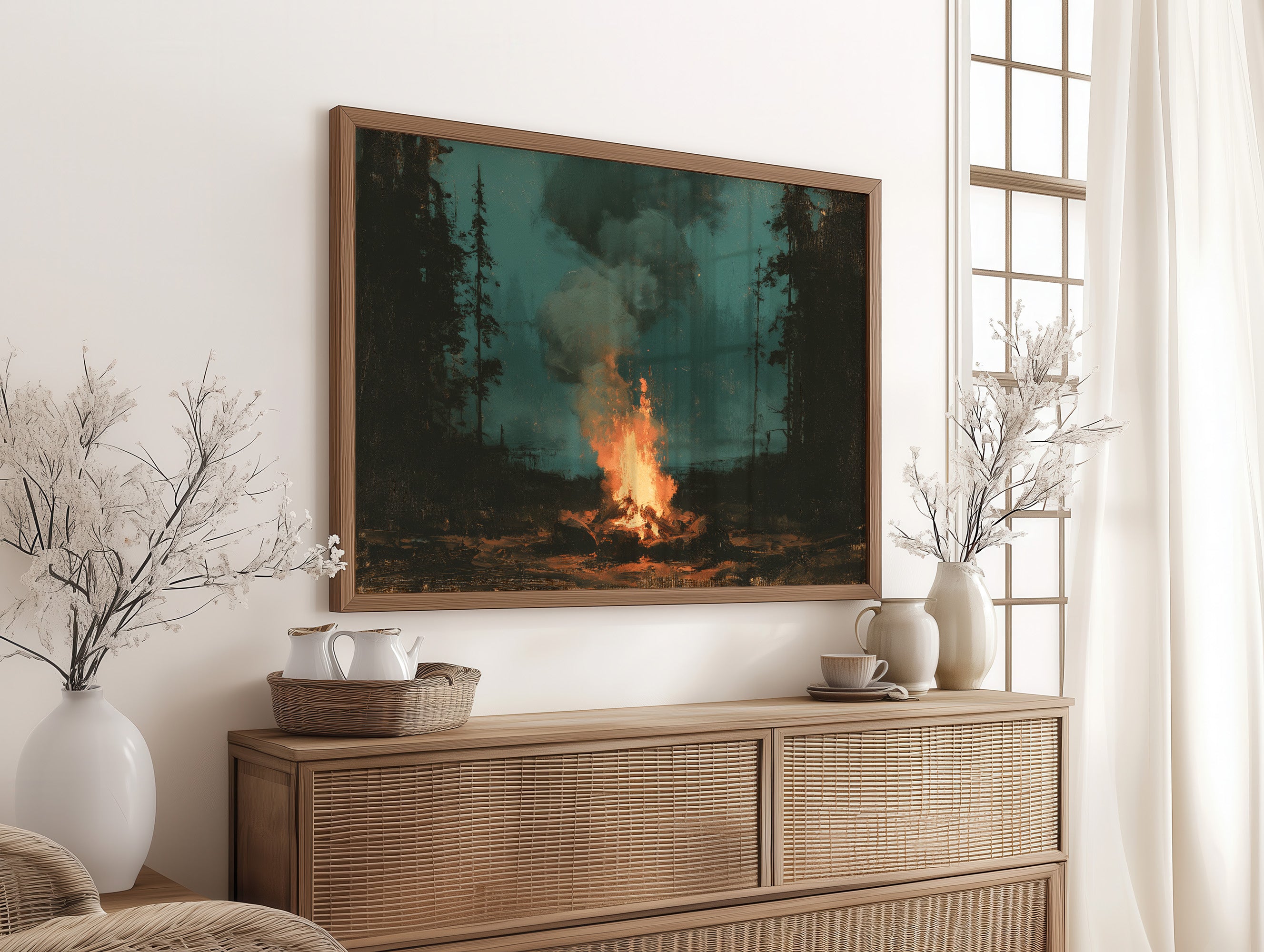 Bonfire, Deep in the Pines
