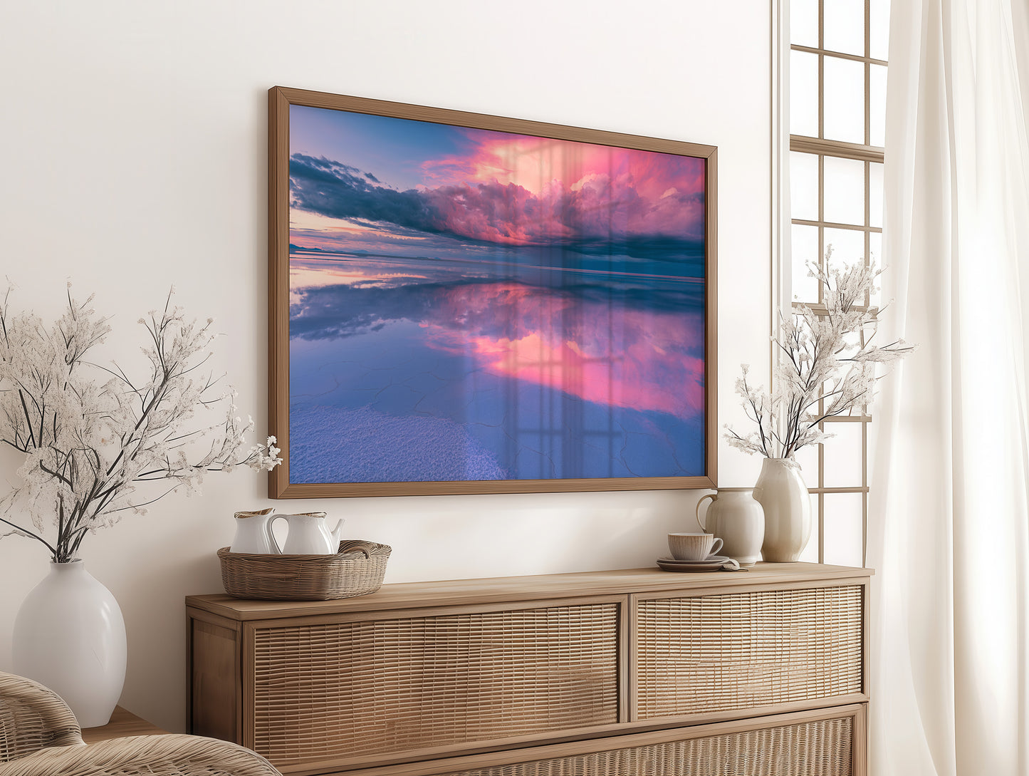 Mirrored Sky on the Salt Flats