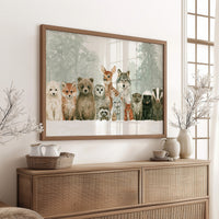Woodland Friends Gather Round