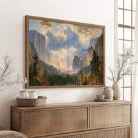 Divine Light Over the Valley
