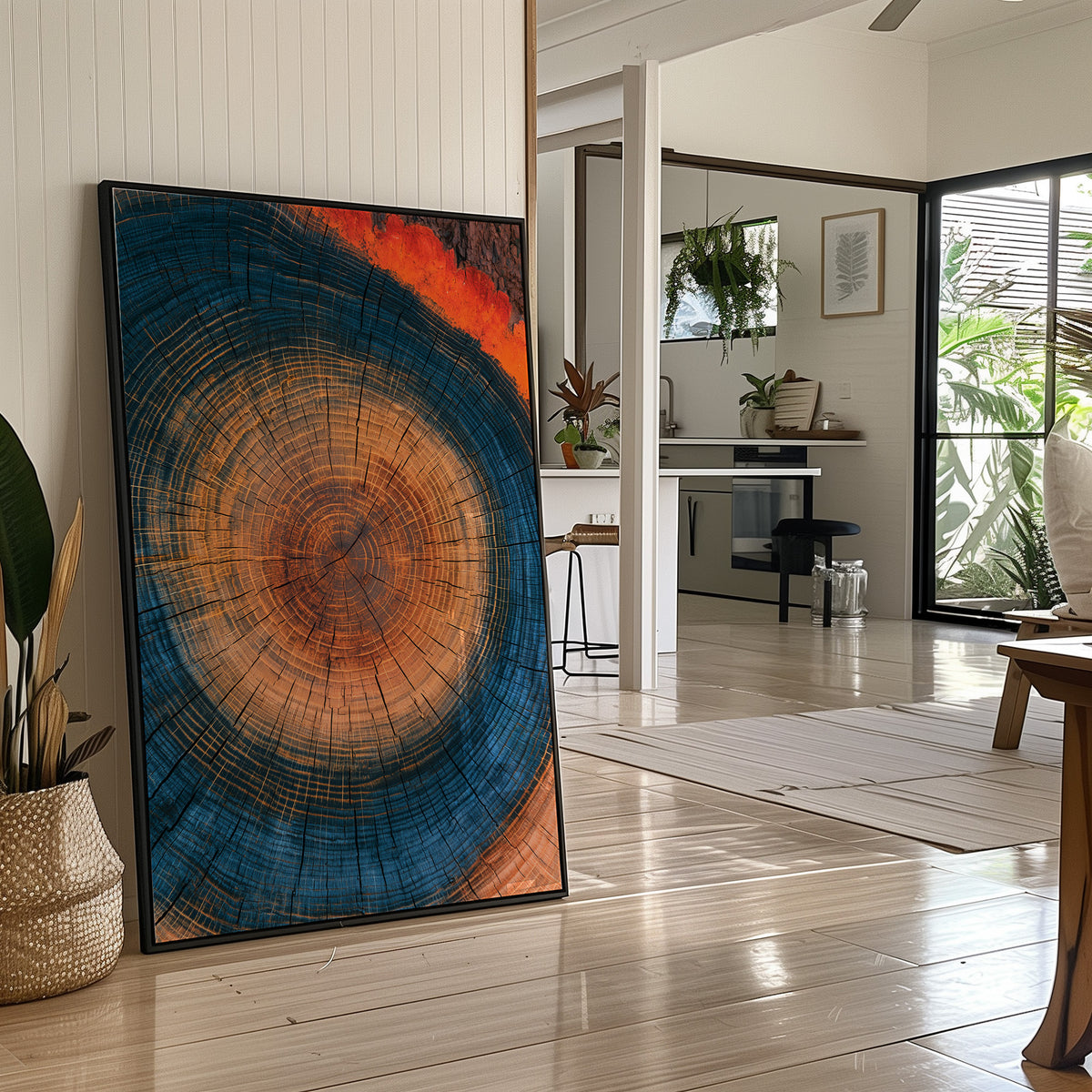 Cosmic Tree Ring Cross Section