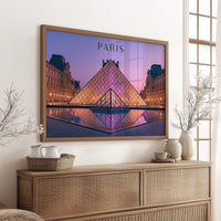 Paris Twilight at the Louvre