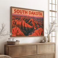 South Dakota Badlands Blaze