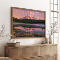 Washington Rainier Reflection