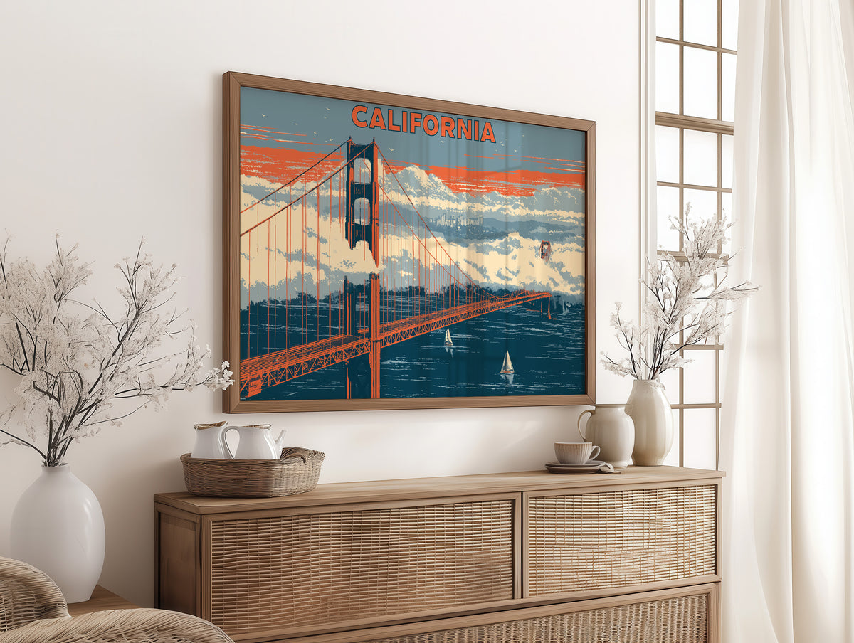 California Golden Gate Fog