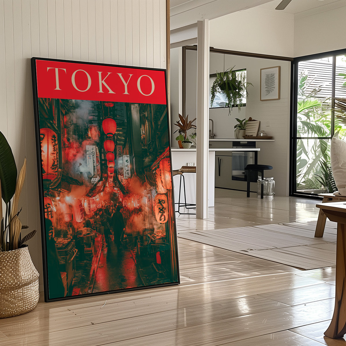 Tokyo Neon Alley Night Market