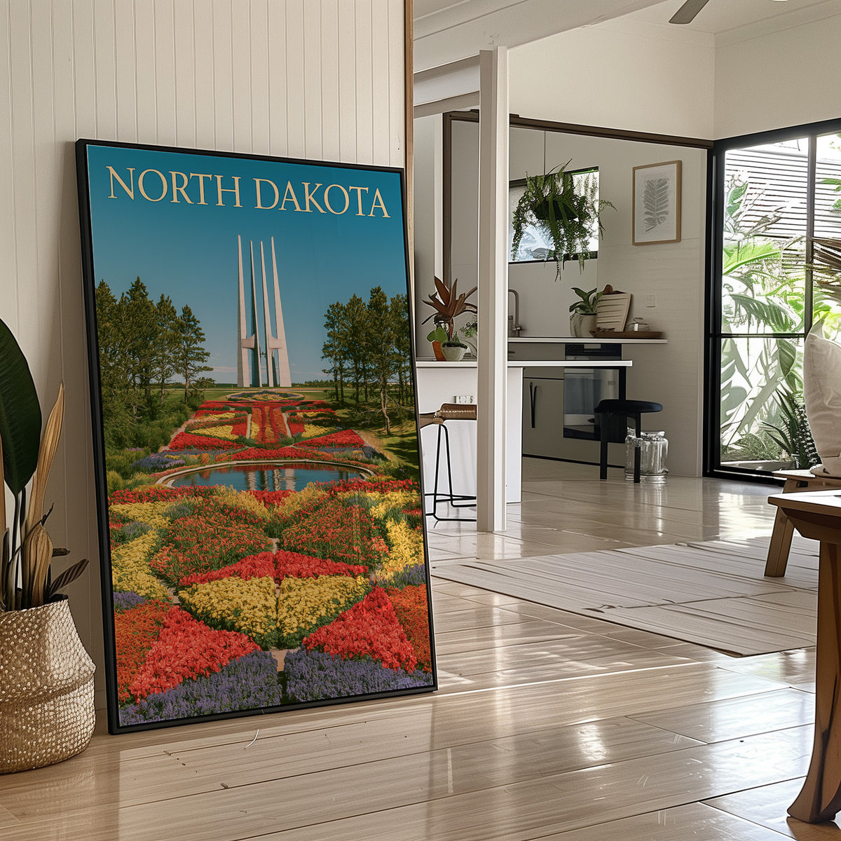 North Dakota Garden Monument