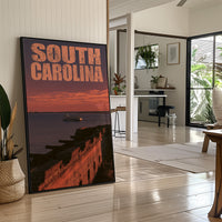 South Carolina Fort at Sunset