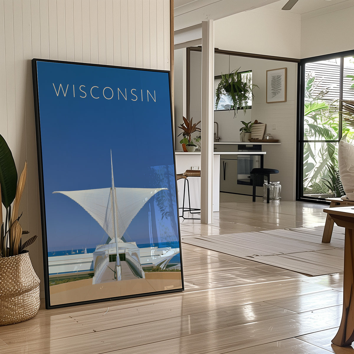 Wisconsin Museum Wings Skyline