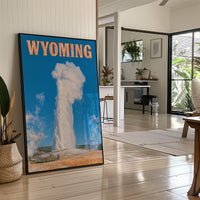 Old Faithful Eruption Wyoming