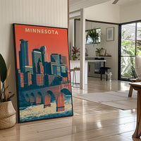 Minneapolis Stone Arch Skyline