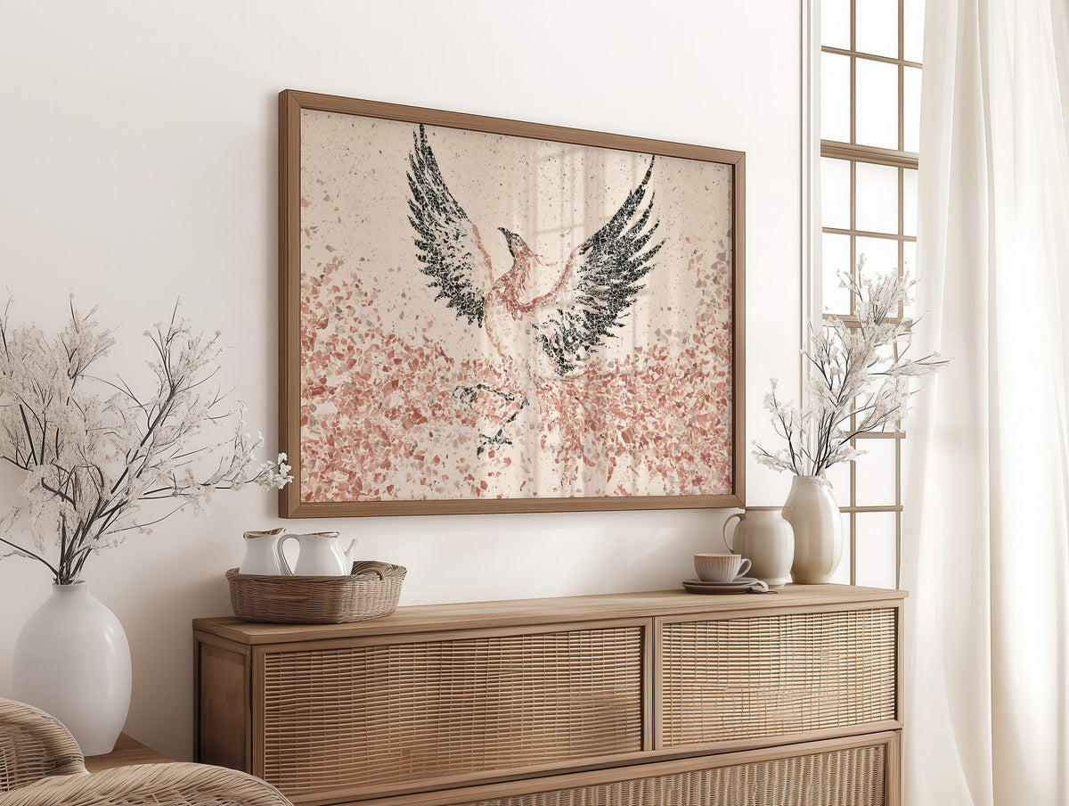 Terrazzo Eagle Takes Flight