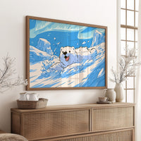 Polar Bear Underwater Grin