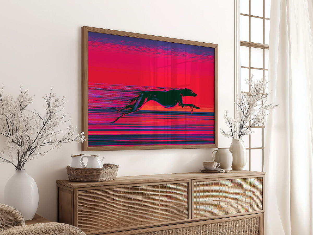 Greyhound Sprint Digital Glitch