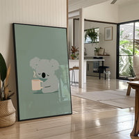 Sleepy Koala Morning Coffee