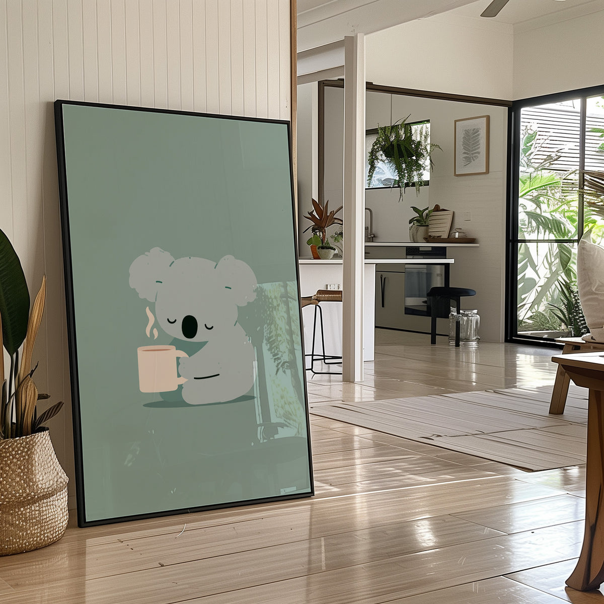 Sleepy Koala Morning Coffee