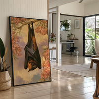 Fruit Bat Blossom Branch Study