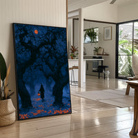 Witch's Walk Through Blue Woods