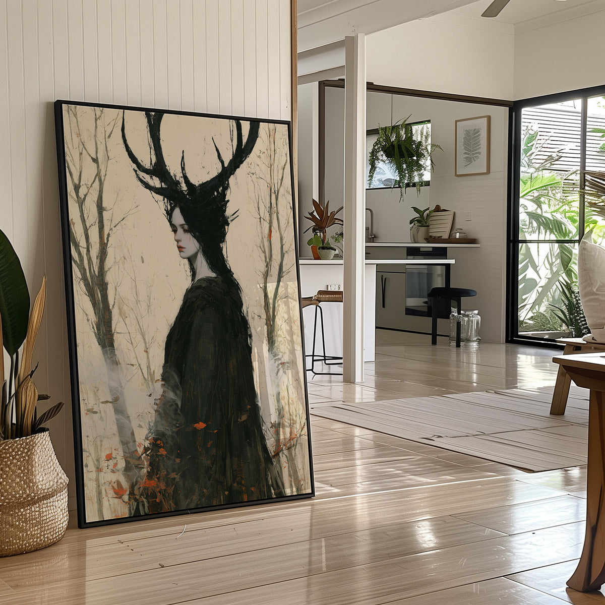 The Antlered Woman Waits