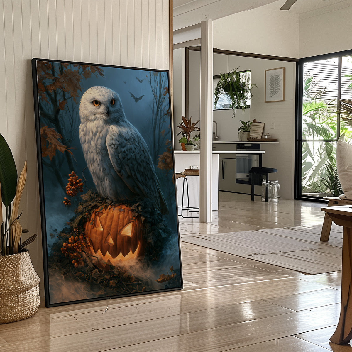 Snowy Owl and the Halloween Watch