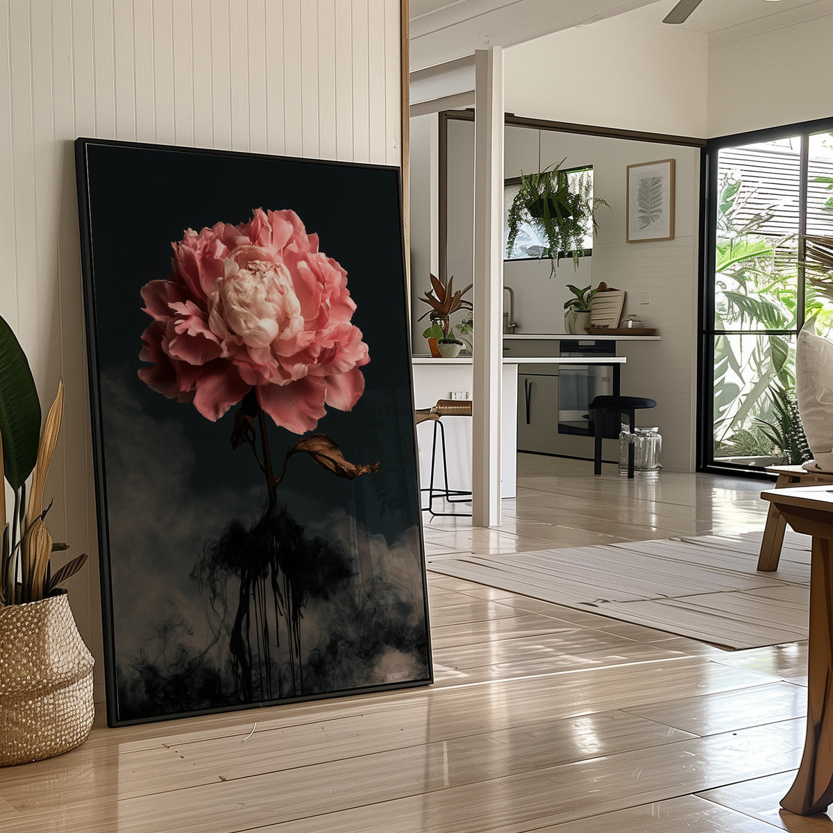 Peony With Roots of Smoke