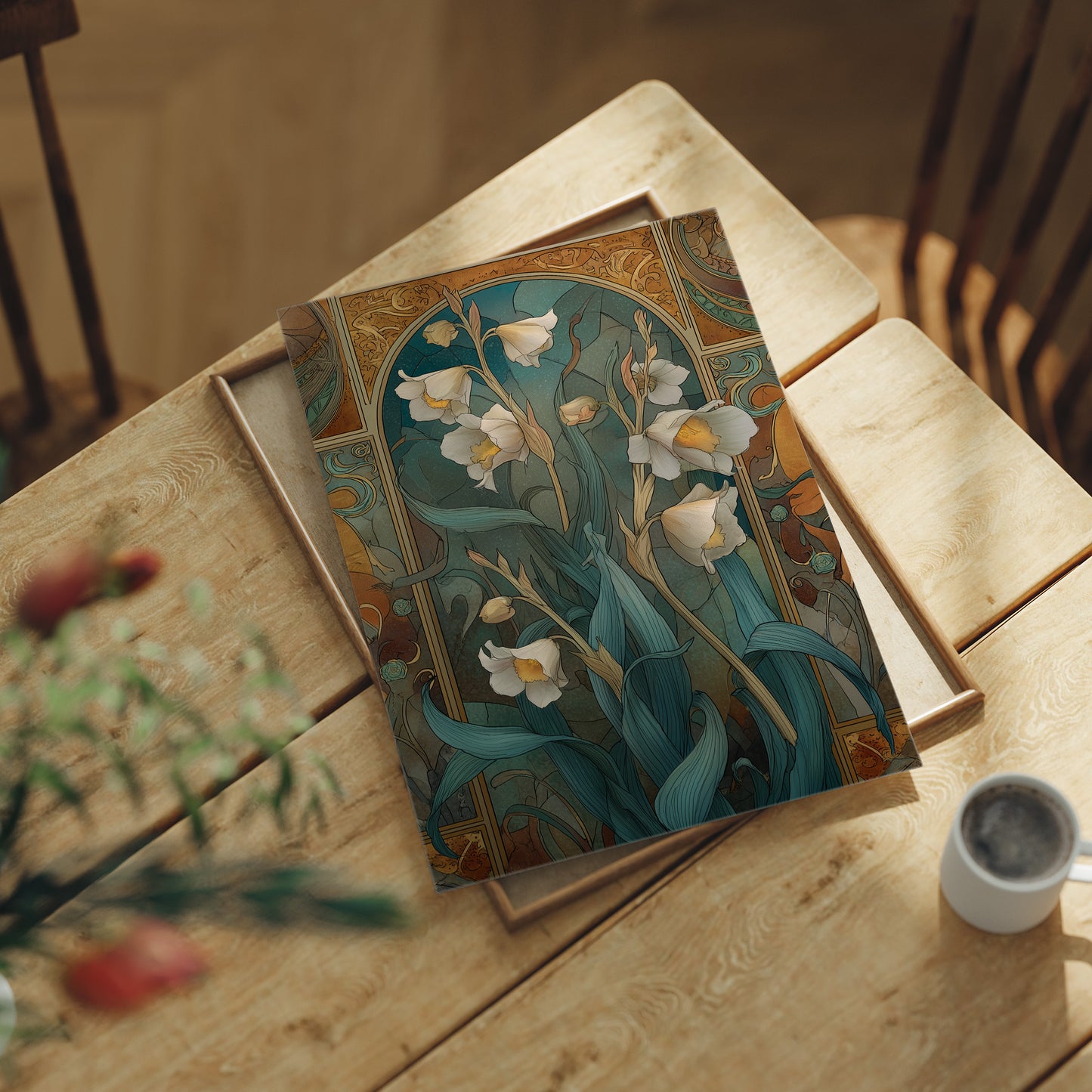 Where Daffodils Dream In Teal