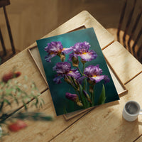Irises Opening All at Once