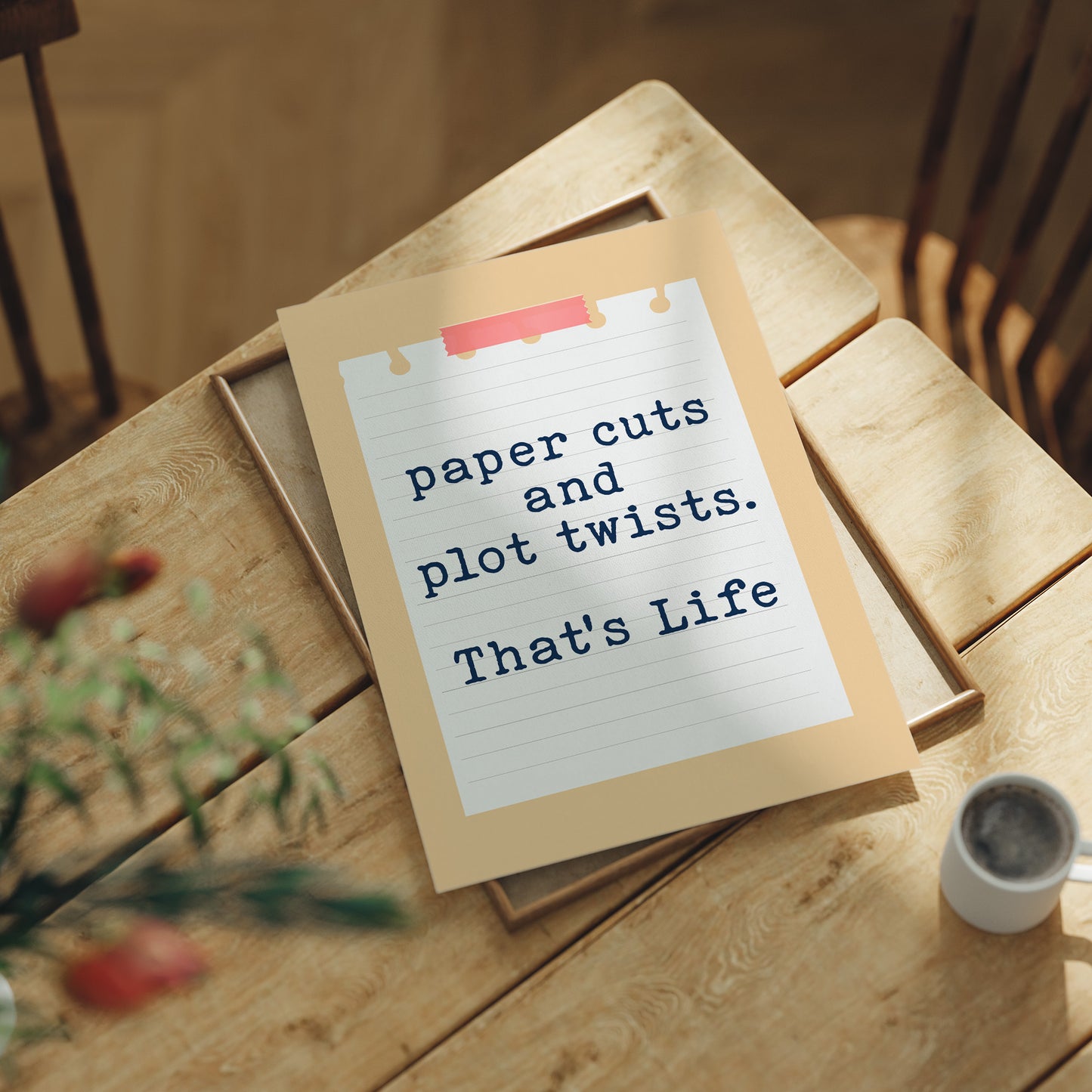 Paper Cuts and Plot Twists