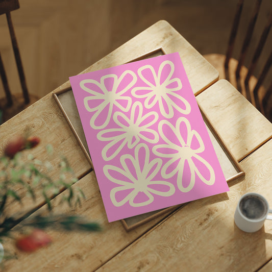 Blooming on a Pink Afternoon