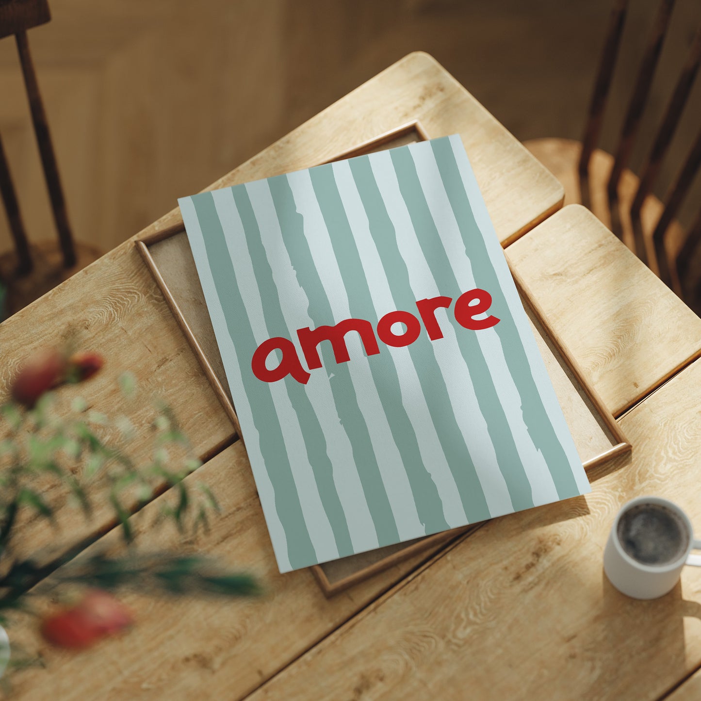 Amore on a Striped Afternoon