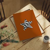 Zebra Star on a Rust Evening