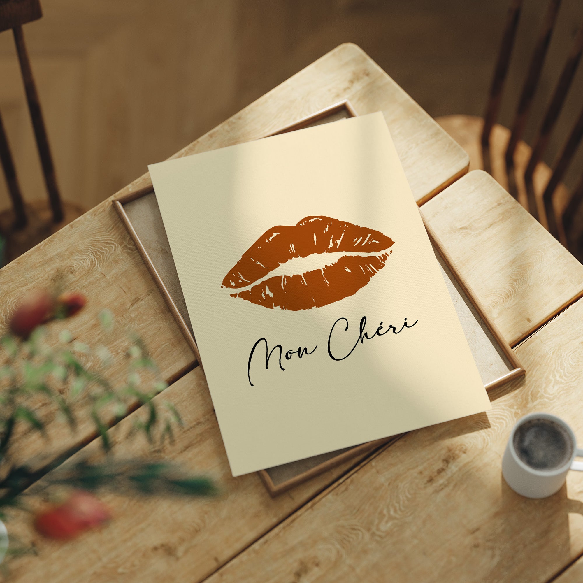 Rust Lips, French Heart