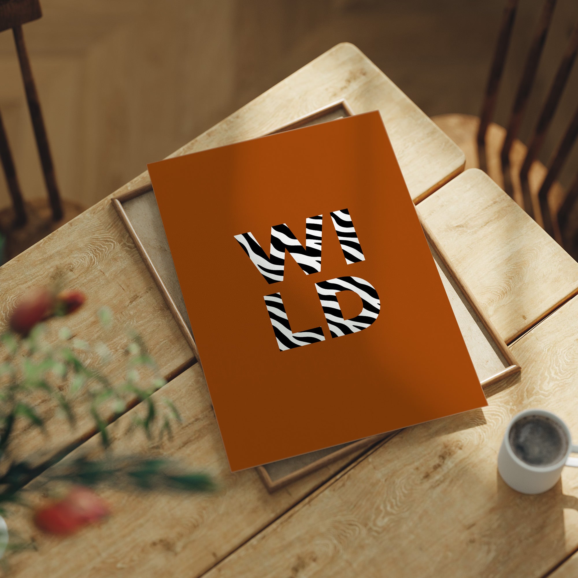 Zebra Stripes Spell It Out