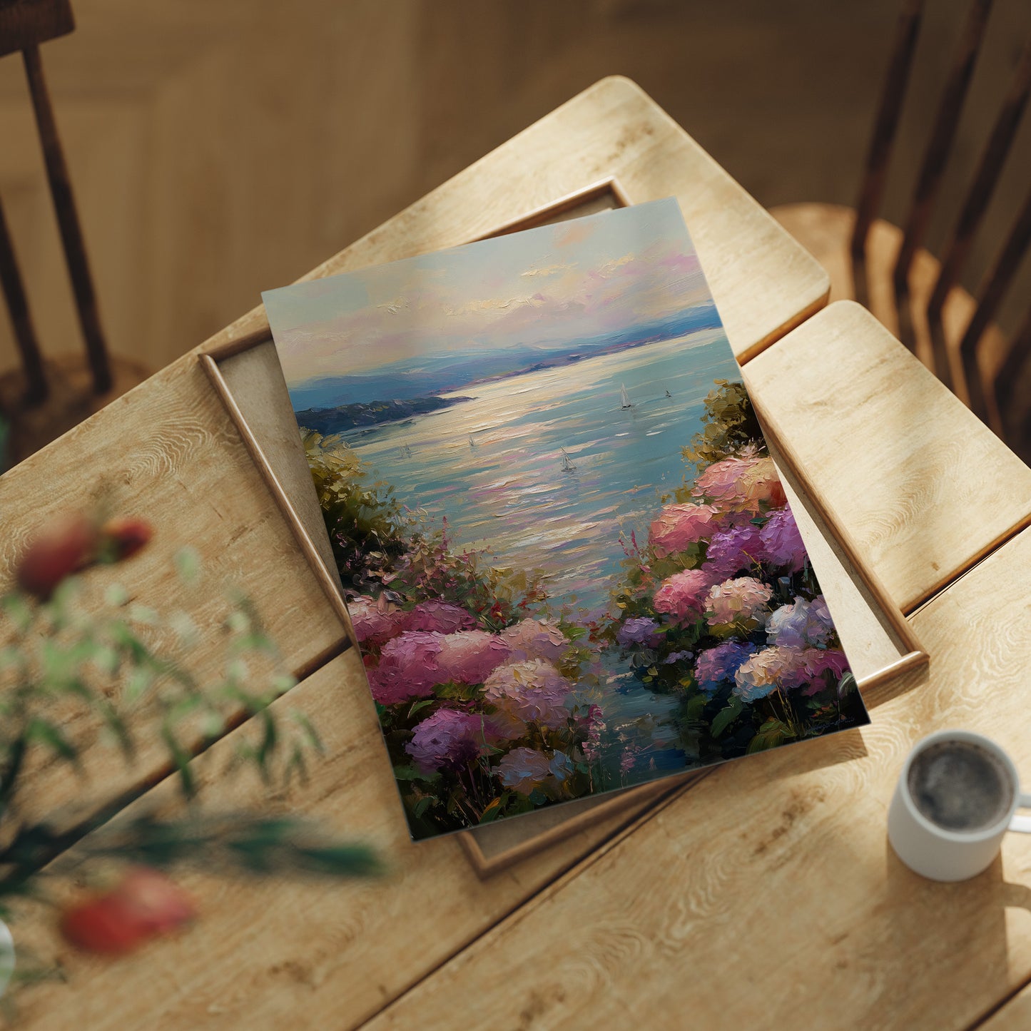Hydrangeas All the Way to the Horizon